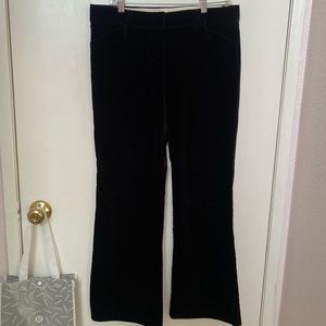 Theory velvet flare pants